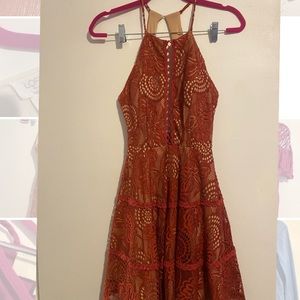 Copper dress